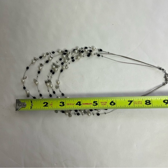 Unbranded Costume Jewelry Beaded Necklaces Lot/4 Tiered Multi Colors Appr. 18” - Picture 16 of 16